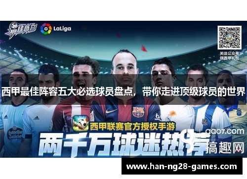 西甲最佳阵容五大必选球员盘点，带你走进顶级球员的世界